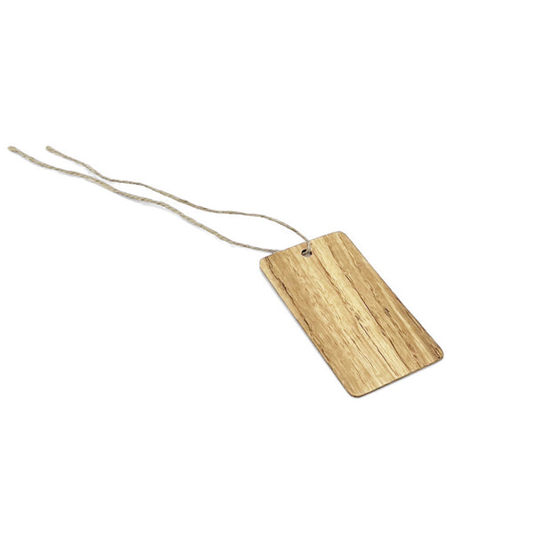 Wooden Swing Tags - Oak (Pack of 6)