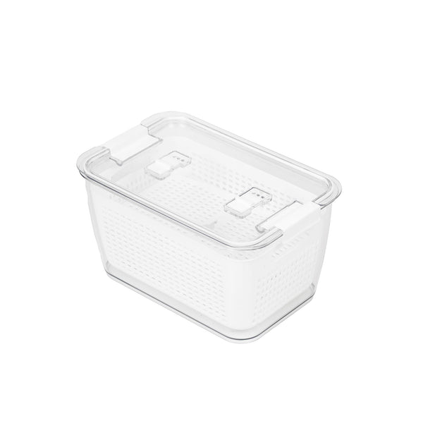 Fridge Storage 
Container W/ Drainer